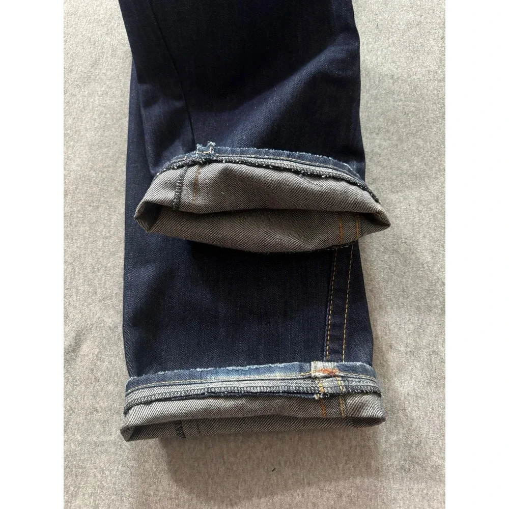 True Religion Joey Jeans‎ Mens Blue Bootcut Dark Wash Denim Size 38